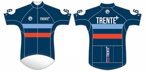 Trente+ LUCEO cycling jersey - Navy