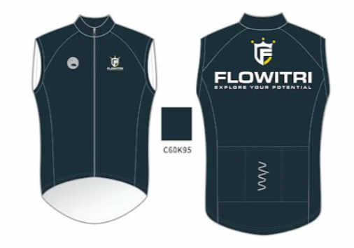 FLOWITRI 2025 - windstopper cycling gilet