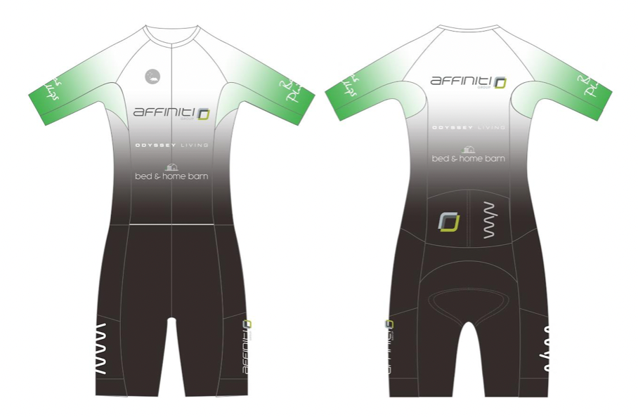 Affiniti Hi Velocity X sleeved triathlon suit - men's