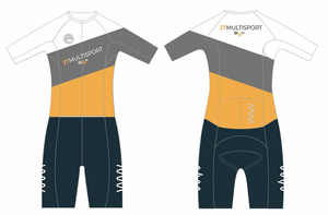 JT Multisport Hi Velocity X sleeved triathlon suit - women's