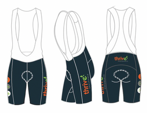 Thrive velocity cycling bib short - men's
