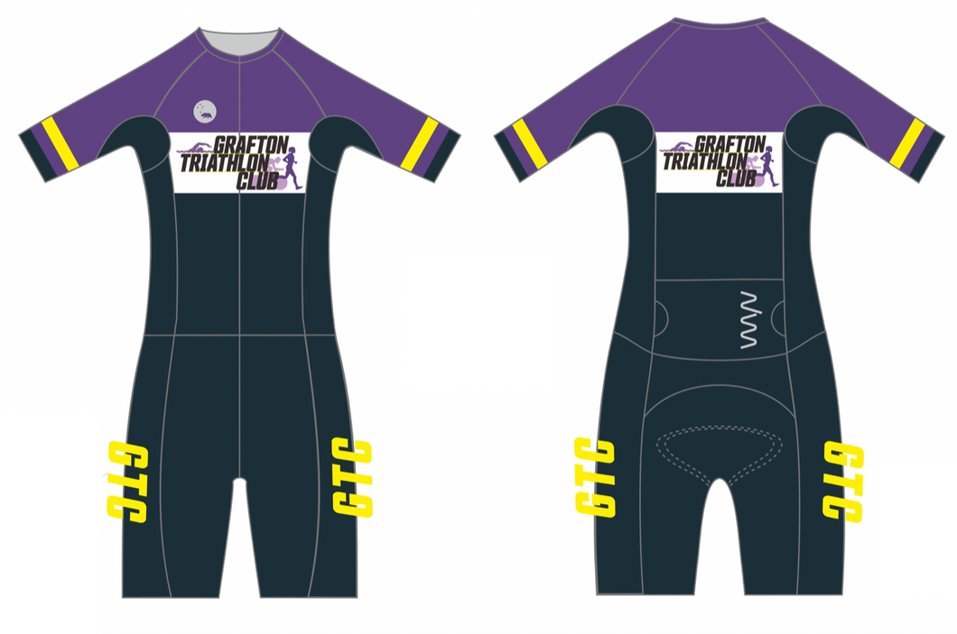 Grafton Tri Club LUCEO aero triathlon suit - men's