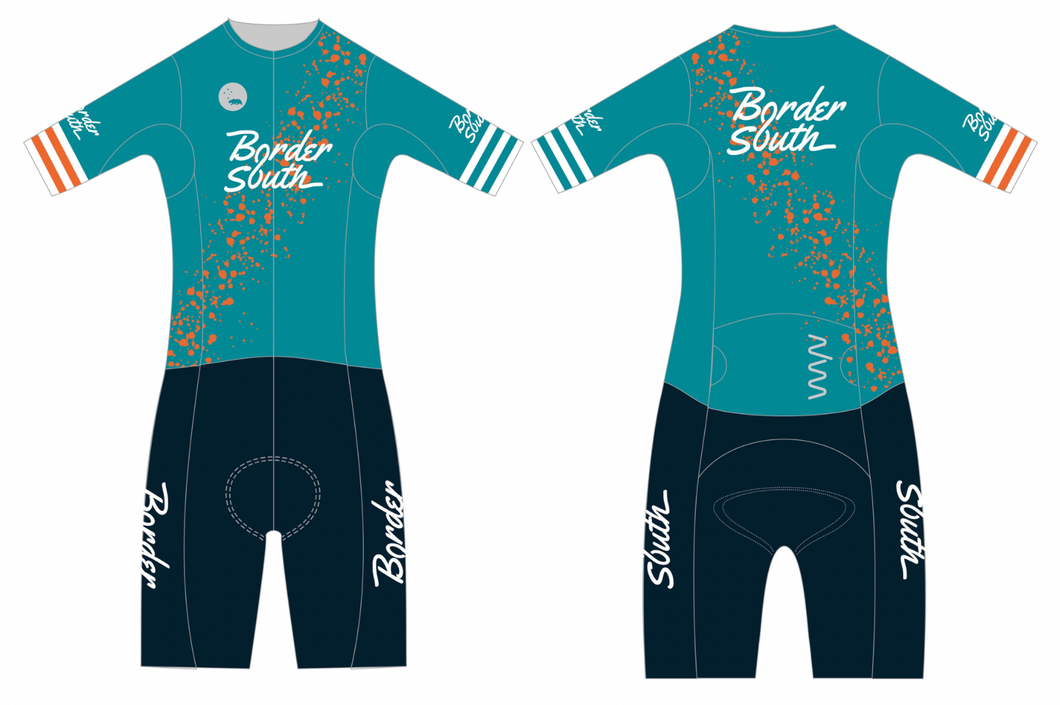 2024 Border South Hi Velocity X sleeved triathlon suit - men's