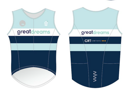Great Dreams 2025: Premium Sleeveless Tri Top - Men's