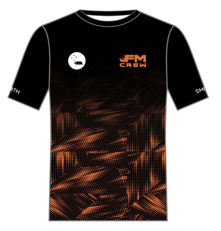 Flying Mullet Crew 2024: Running Tech Tee - Men's - Black