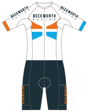 Beckworth 2024 - Round 2 - Hi Velocity X sleeved triathlon suit - men's - white