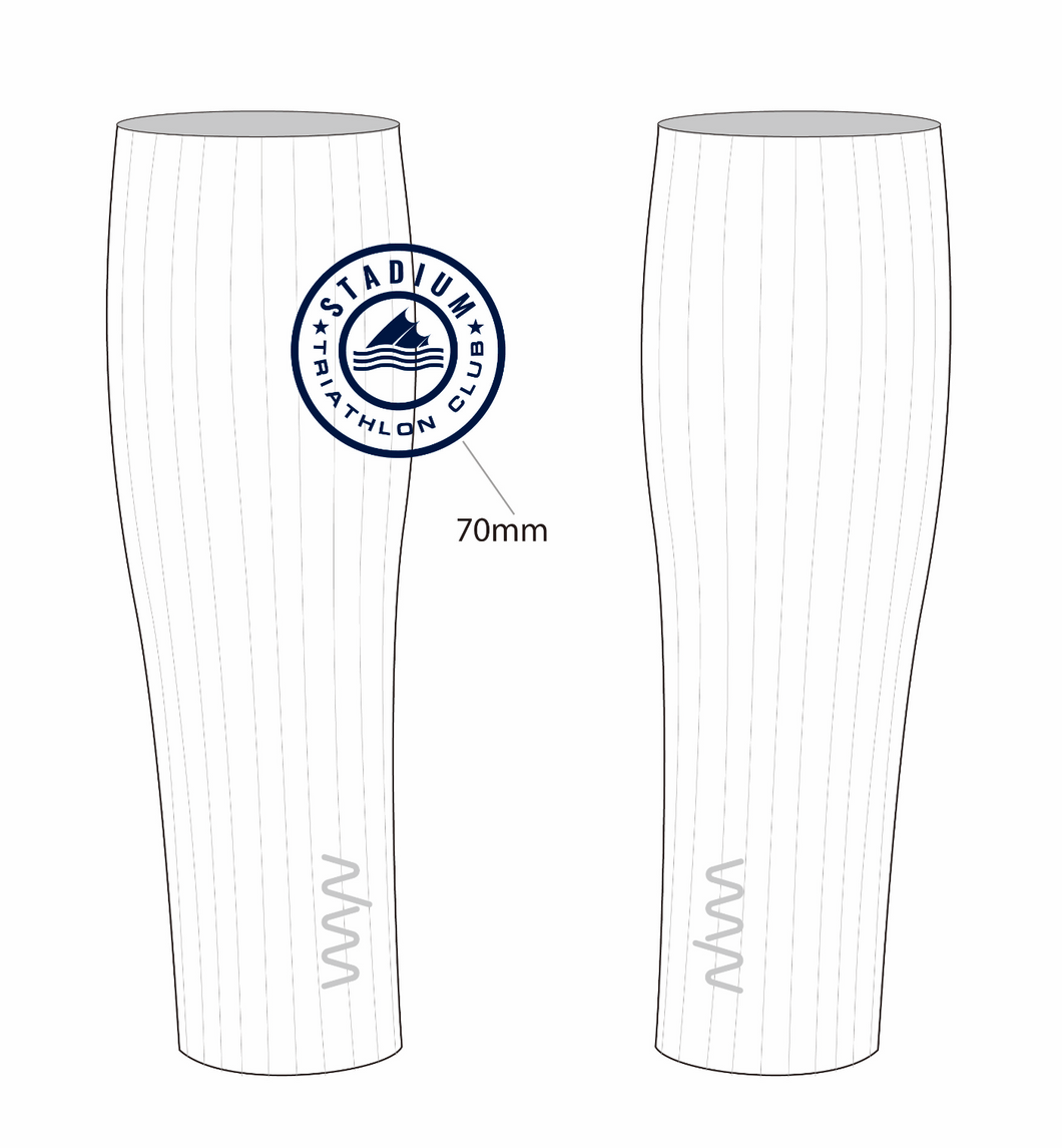 Stadium Triathlon Club 2024: Calf Sleeves