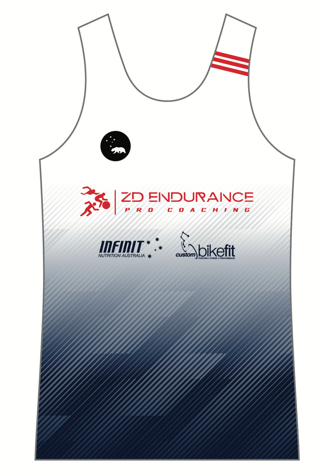 ZD Endurance 2025 - running singlet - men's