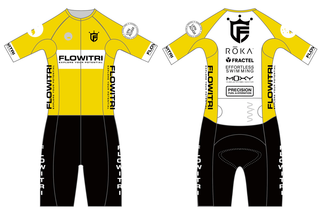 FLOWITRI 2025: LUCEO+ Aero Sleeved Triathlon Suit - Men's