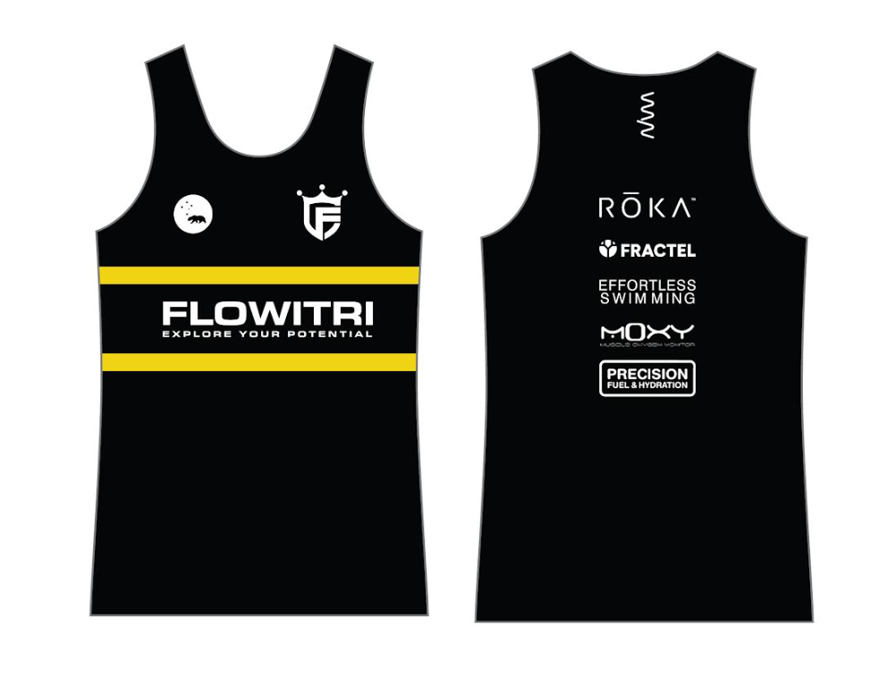 FLOWITRI 2025: Running Tech Singlet - Men's - Black