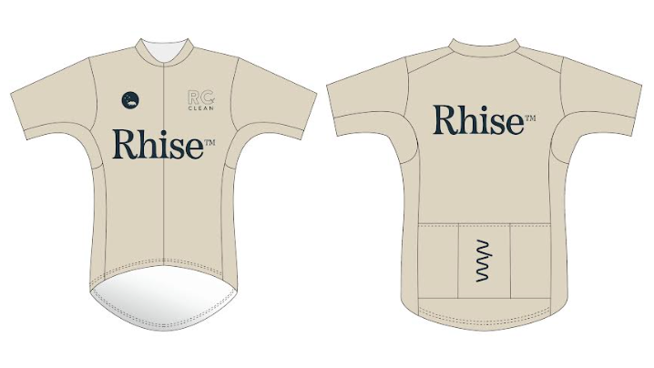 Rhise LUCEO Cycling Jersey - Champagne