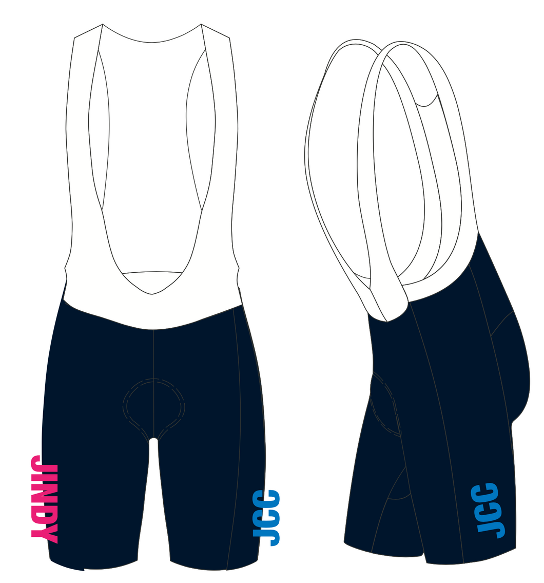 JCC 2025: Velocity 3.0 Cycling Bib Shorts - Women's
