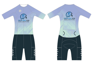 Swim Bike Run Collective 2025: Hi Velocity X sleeved triathlon suit - men's