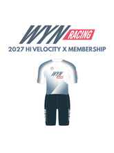 WYN racing 2027 Hi Velocity X Tri Suit Membership