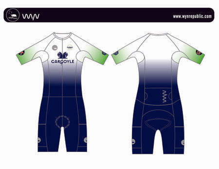 Gareth Gratton Hi Velocity X sleeved triathlon suit - men's