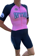 WOMEN'S - WYNR 2023 Bubblegum Pink Hi Velocity X sleeved triathlon suit
