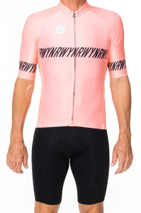 MEN'S - WYNR 2024 Coral Premium Cycling Jersey