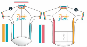 Border South premium cycling jersey - women's