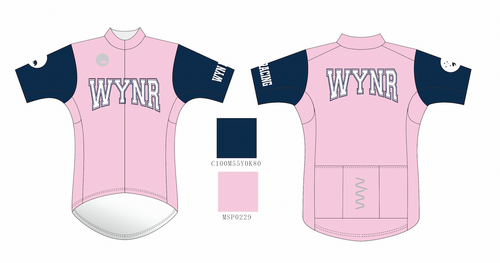 WOMEN'S - WYNR 2023 Bubblegum Pink premium cycling jersey