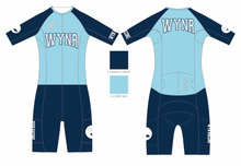 MEN'S - WYNR 2023 Electric Blue Hi Velocity X sleeved triathlon suit