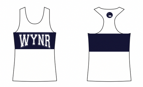 MEN'S - WYNR 2023 Team White run singlet