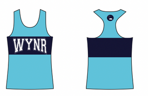 WOMEN'S - WYNR 2023 Electric Blue run singlet