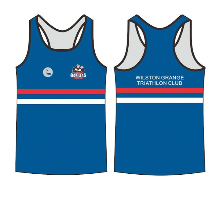 WGTC running singlet - women's